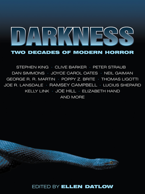 Title details for Darkness by Ellen Datlow - Available
